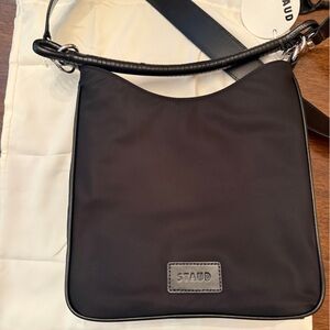 STAUD Mel nylon top handle bag NWT